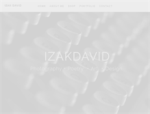 Tablet Screenshot of izakdavid.com